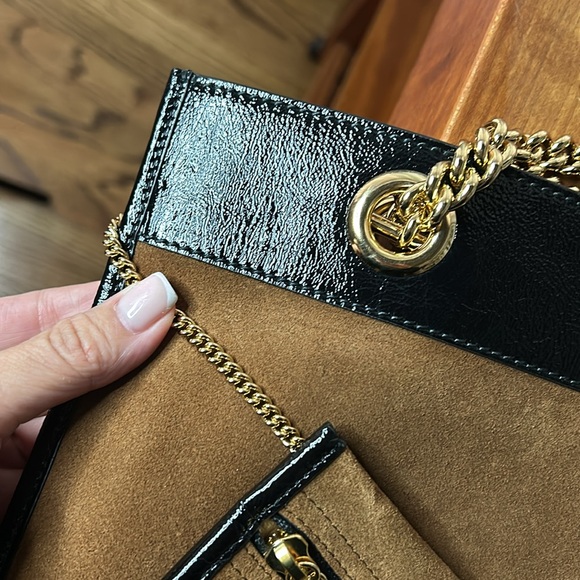 Gucci Rajah Chain Tote Suede Large - Picture 10 of 10